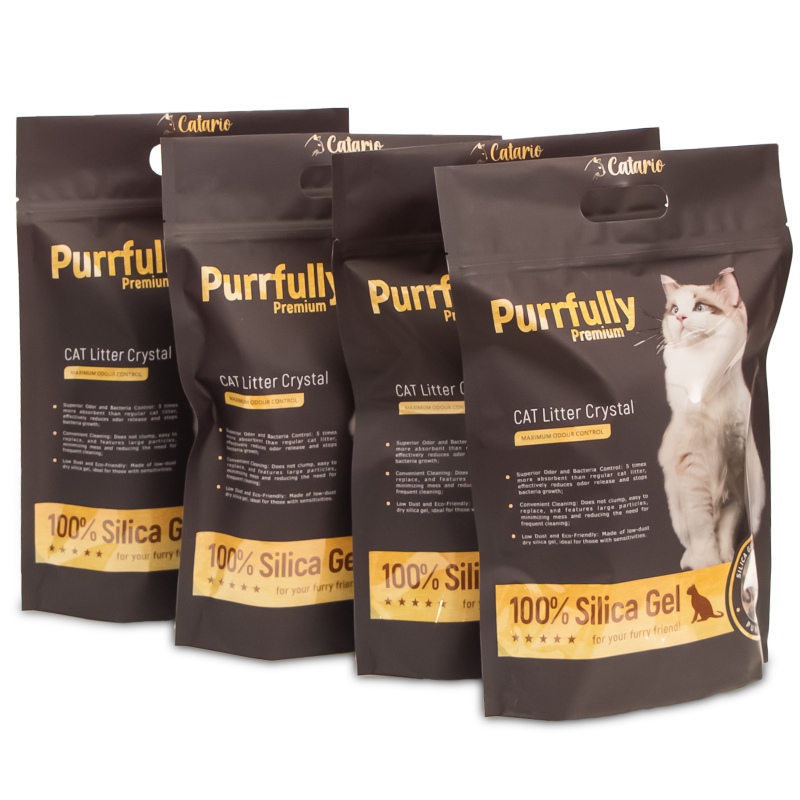 Catario Purrfully Premium Silicone Cat Litter